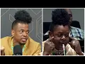 Lagu Mpho Popps imitates Papa Penny's moment during a parliamentary committee meeting on Sports