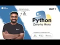 Day 1 Python Fundamentals Python Zero to Hero 5 Days