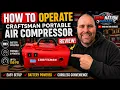 How to Operate the Craftsman Portable Air Compressor Complete Review Step-by-Step Guide
