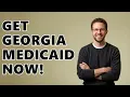 How Do I Apply For Georgia Medicaid
