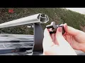 How to Install OMAC Roof Rack Heavy Duty Roof Rack Installation DACHTRAGER - QUERTRAGER