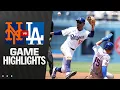 Mets vs Dodgers Game Highlights 25 MLB Highlights