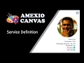 Amexio Canvas Create Angular Service