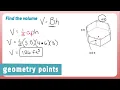Geometry Points The Volume of a Regular Hexagonal Prism