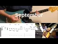 Download Lagu Earth, Wind \u0026 Fire - September (guitar cover with tabs \u0026 chords)