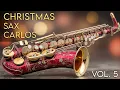 Smooth Jazz Christmas Carols Vol. 5 ❄️ Saxophone Jazz Music for Cafe, Study \u0026 Work