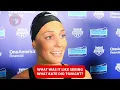 Alex Walsh on Pan Pacs Results Goes to show the amount of endurance training I ve been doing