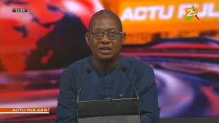 Suivez Actu pulaar 13h, l'actualité en pulaar - Par Hamet Ly | Lundi 07 Sept. 2026