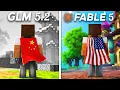 China vs United States AI Builds Minecraft Clients