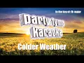 Zac Brown Band - Colder Weather (Karaoke Version)