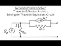 Download Lagu Networks Problem Solver: Thevenin \u0026 Norton Analysis - Solving for Thevenin Equivalent Circuit