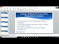 Importing an External Database in PostgreSQL from SQL Code