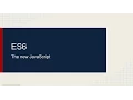 ECMAScript 6 New Version of JavaScript by Sergey Melnik in Russian