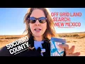 Solo woman s off grid retirement land search continues central New Mexico