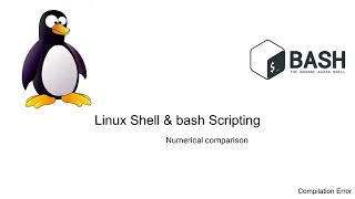 Linux Shell Scripting Numerical comparison