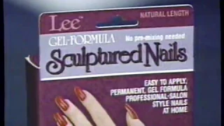 1989 Lee Sculptured Nails TV Commercial