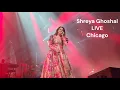 Shreya Ghoshal LIVE in Chicago 2023