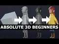 Tutorial Blender MODELLING For Absolute Beginners Low Poly Girl