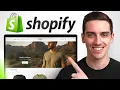 Shopify Website Design Tutorial 2026 FOR BEGINNERS