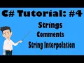 C Tutorial Strings Comments String Interpolation