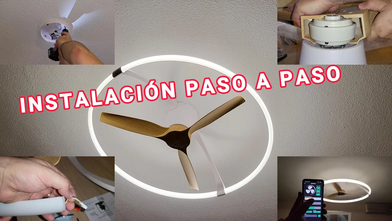 Como instalar ventilador de techo carísimo ???? ¿merece la pena? MANTRA NEPAL.