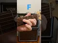 Download Lagu Guitar Lesson F chord #shorts #guitar #guitarlesson #beginners