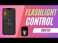 FlashLight Control with SwiftUI IOS 15 0