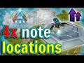 ASA 4x Island Explorer Notes Updated - Ark Survival Ascended