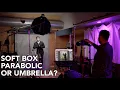 Modifier shootout What s the difference between Soft boxes parabolics umbrellas