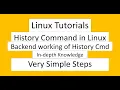 History Command in Linux - Part 1 in-depth Knowledge Linux Tutorials Parsutech