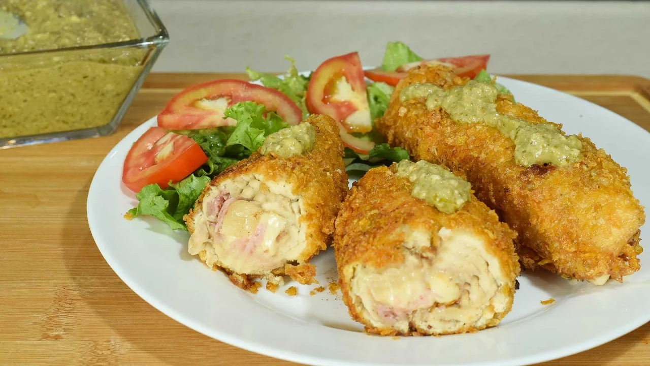 Pechugas Rellenas con Salsa ESPECIAL!!!!!!!!!!!!!!