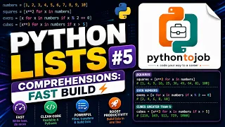 Python List Comprehensions - Build Lists Fast with if range