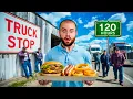 I ate at Truck Stops in florida for 120 HOURS road trip challenge