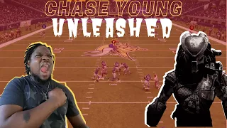 Chase Young Unleashed Washington RedWolves Redhogs Presidents New Team and Logo