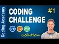 Coding Challenge 1 SOLUTION