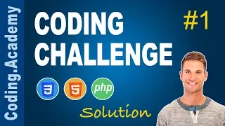Coding Challenge 1 SOLUTION