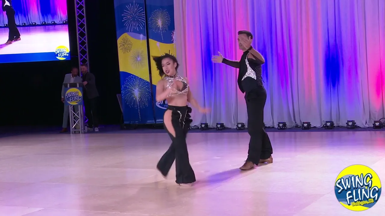 Swing Fling 2022 Superstar Show Emily Huang & Glenn Ball