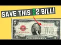 Red Seal 2 Bills Worth a Lot of Money - 1928 1953 1963