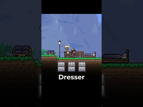 The BEST FURNITURE SECRET in Terraria #terrariabuild #terrariabeginner #terrariatips #terrariaguide