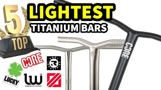 top 5 lightest titanium bars 2025