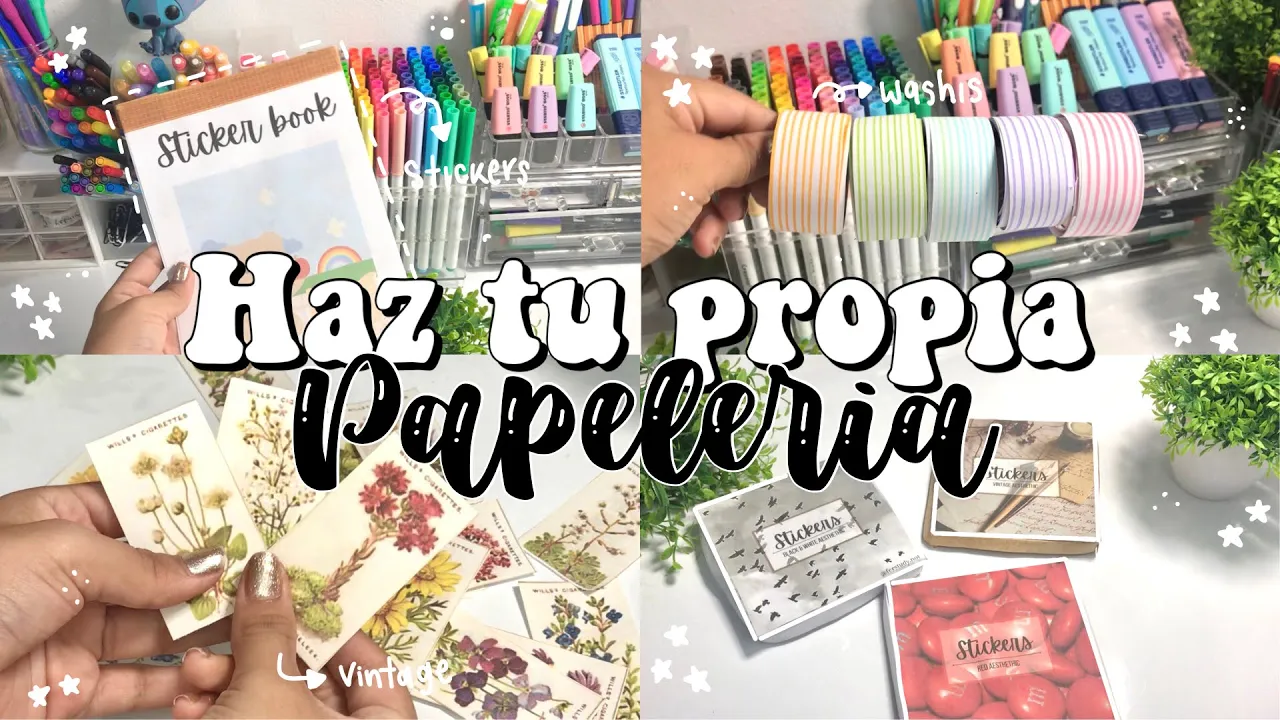 ✨Haz tu propia Papeleria casera✨ // Parte 6 📚🌿📝