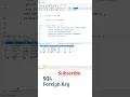SQL Telugu Tutorial SQL Constraints Foreign Key SQL Tutorial For Beginners Telugu My SQL SQL