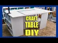 DIY Craft Desk So Much Storage