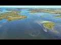 Dixie Shores to Crystal River Low Tide Flyover