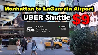 NYC s Newest 9 Uber Shuttle NYC Midtown to LaGuardia Airport Everything You Need to Know