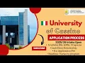 UNIVERSITY OF CASSINO AND SOUTHERN LAZIO 2025 APPLICATION PROCESS SCHOLARSHIPS STUDY IN ITALY 2025