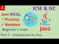 Part 2 - Introduction to Java