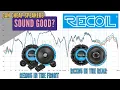 Can cheap speakers sound good Recoil REM65 and RCX65 RTA