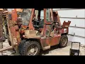 I Bought A Cheap Non Running Clark Forklift In Pieces Part 1