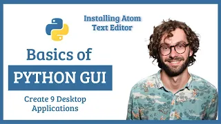 5 Installing Atom Text Python GUI Programming